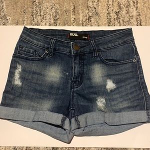 Mid-rise dark wash Urban Outfitters denim shirt size 25